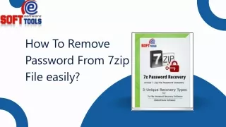 How To Remove Password From 7zip File easily?