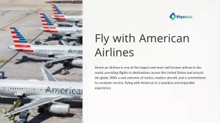 Skybound Serenity: Elevate Your Journey with American Airlines