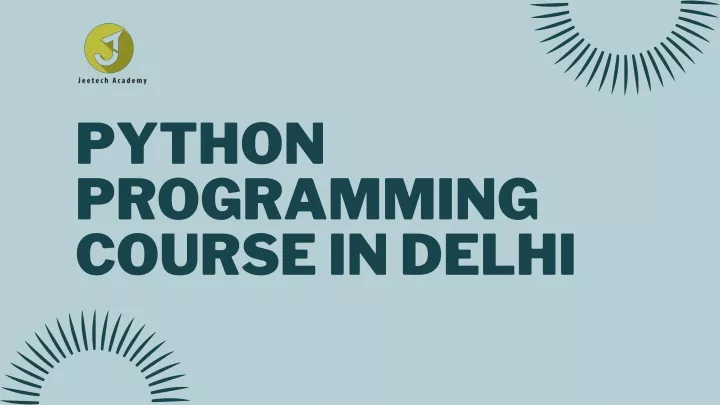 python programming course in delhi