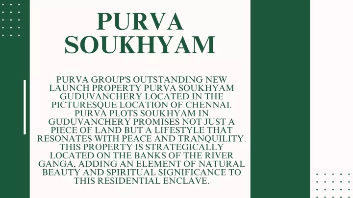 purva soukhyam