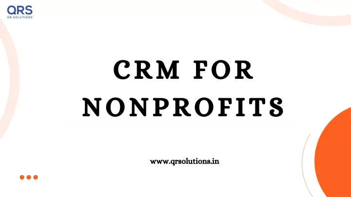 crm for nonprofits