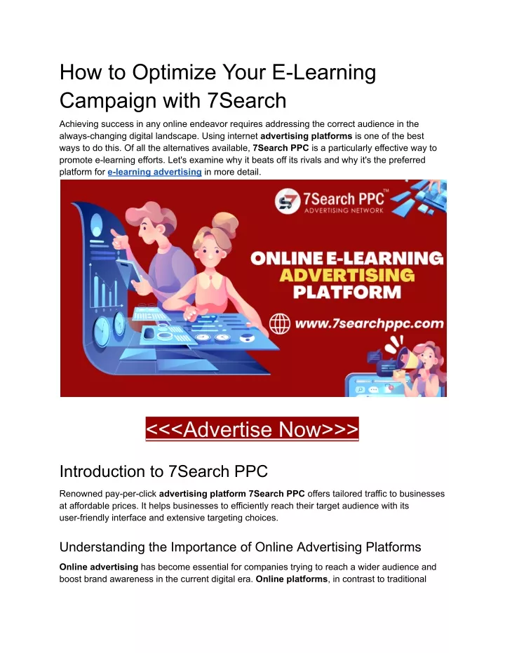 how to optimize your e learning campaign with