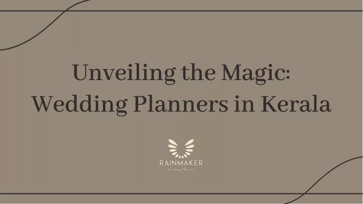 unveiling the magic wedding planners in kerala