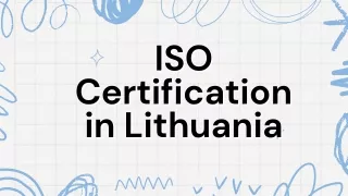 ISO Certification in Lithuania