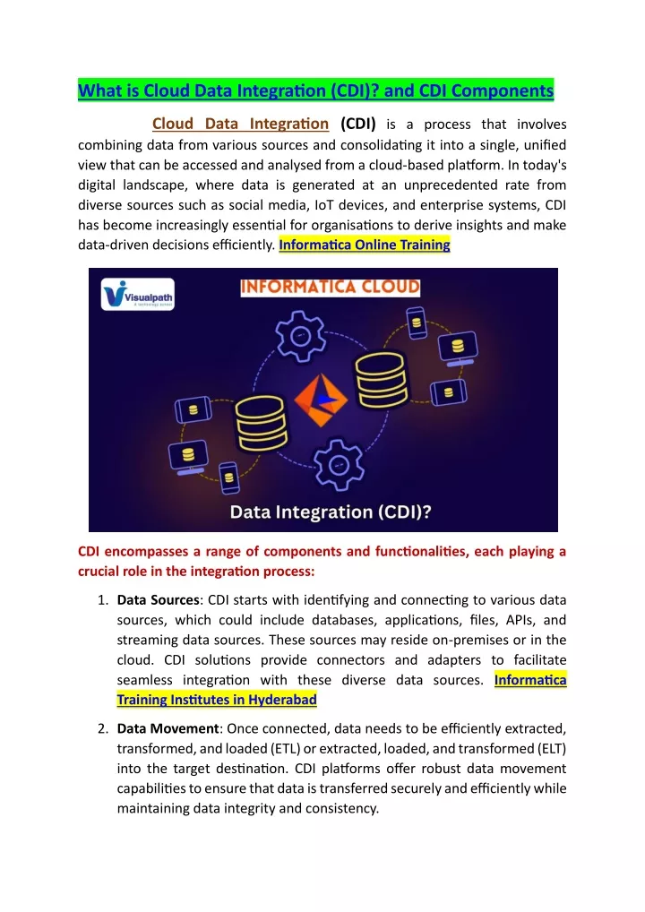 what is cloud data integration