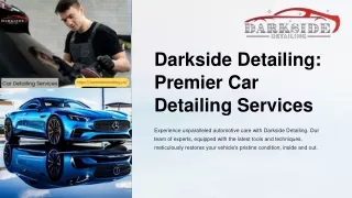 Car Detailing Services | Darkside Detailing