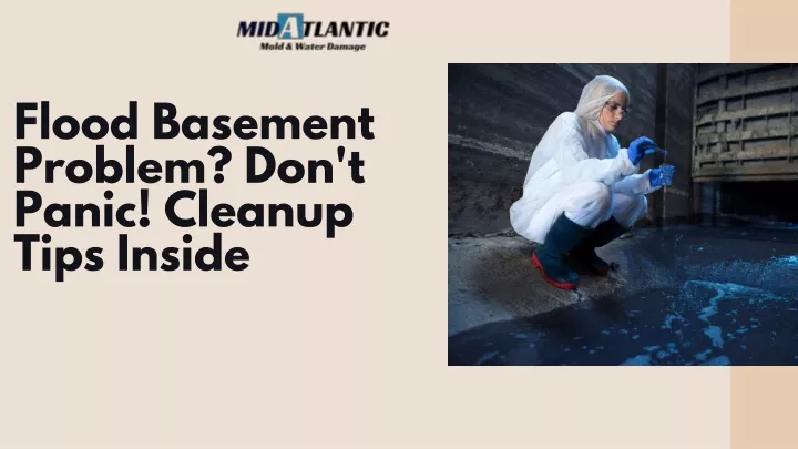 flood basement problem don t panic cleanup tips