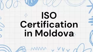 ISO Certification in Moldova