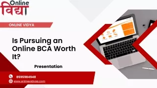 Online BCA in India: Enhance Your Prospects | Online Vidya