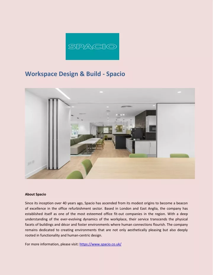 workspace design build spacio