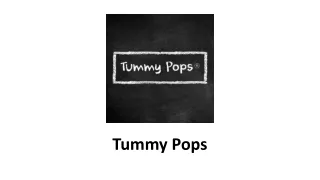 Tummy Pops Orange Candy