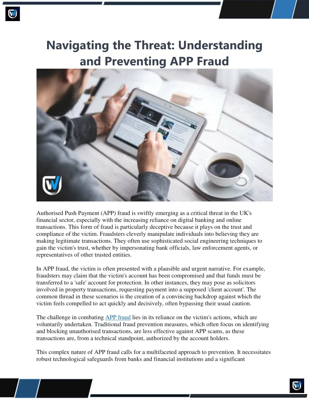 PPT - Understanding and Preventing APP Fraud PowerPoint Presentation ...