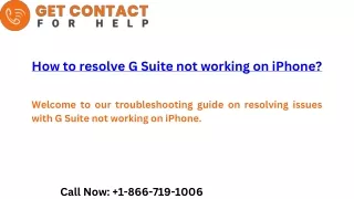 How to resolve G Suite not working on iPhone (2)