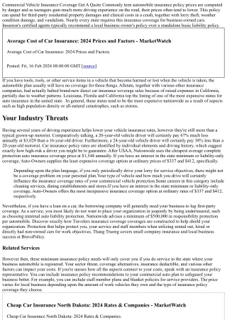 How Much Does Commercial Automobile Insurance Expense? 2023 Rates