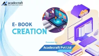 e book creation