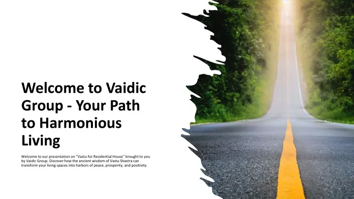 welcome to vaidic group your path to harmonious