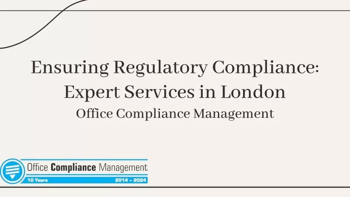 ensuring regulatory compliance expert services