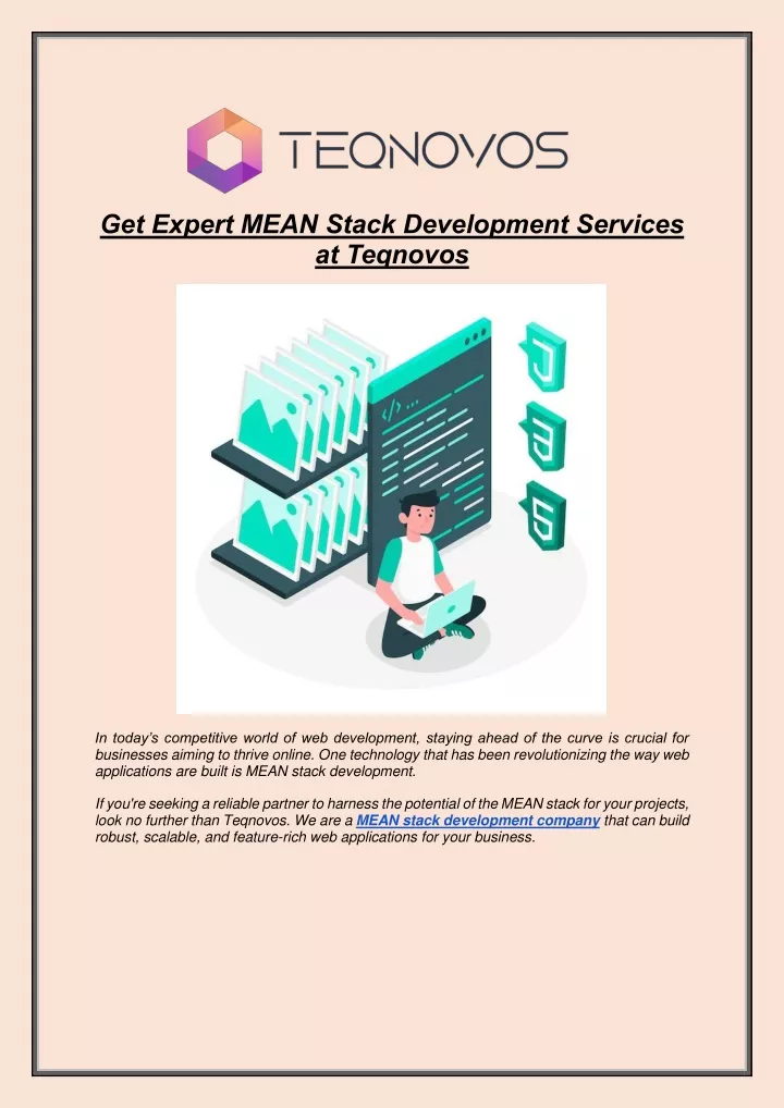 get expert mean stack development services