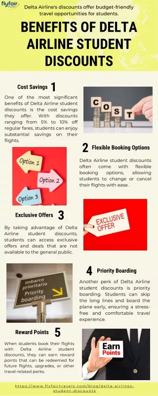 Benefits of delta airline student discount