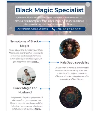 Black magic Specialist Genuine Tantrik baba