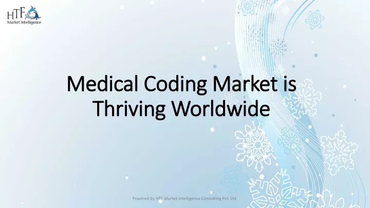 medical coding market is thriving worldwide