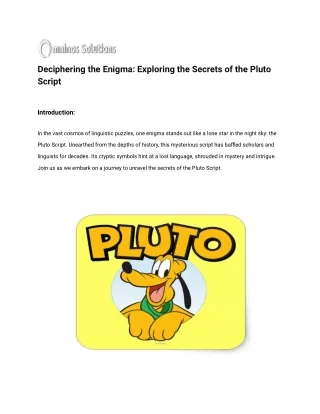 Deciphering the Enigma_ Exploring the Secrets of the Pluto Script (1)