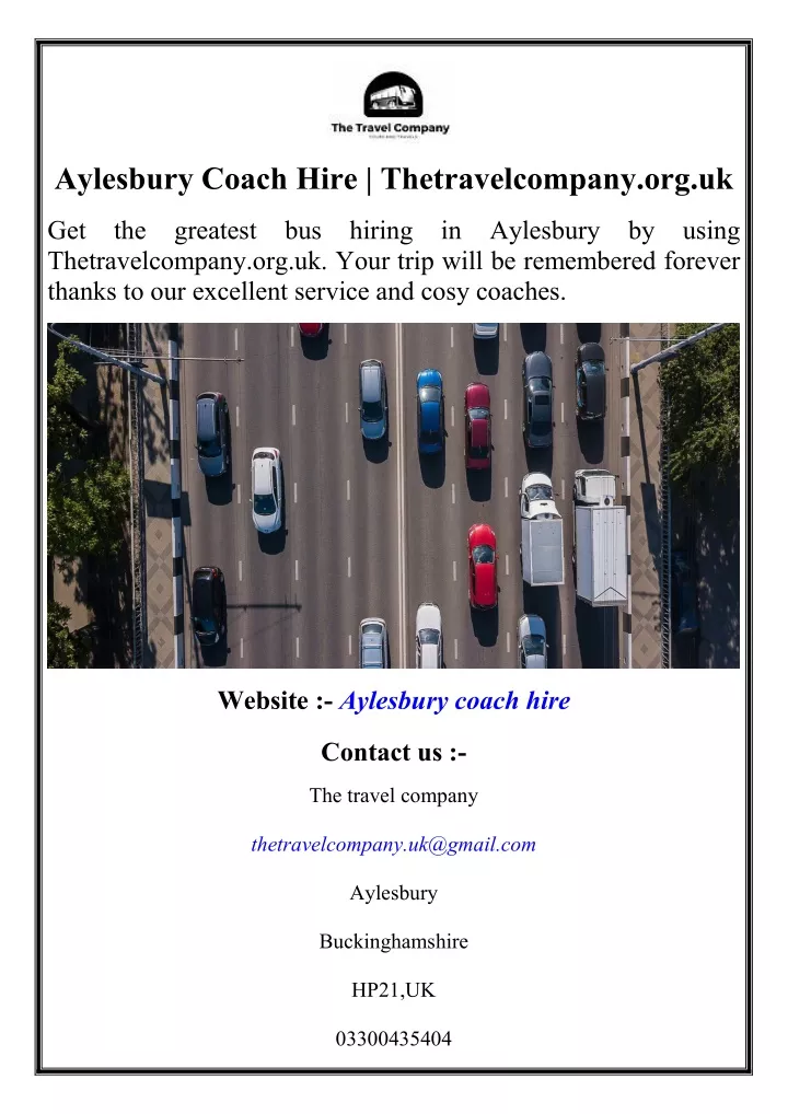 aylesbury coach hire thetravelcompany org uk