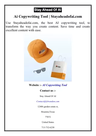 ai copywriting tool stayaheadofai com