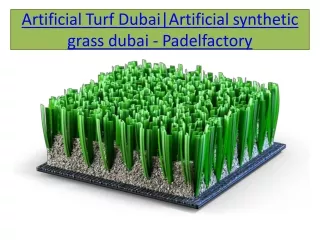 Artificial Turf Dubai Artificial synthetic grass dubai - Padelfactory