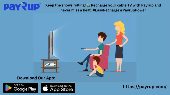 keep the shows rolling recharge your cable
