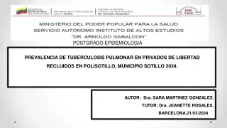 postgrado epidemiologia