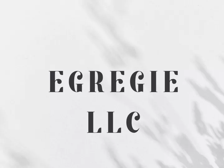 egregie llc