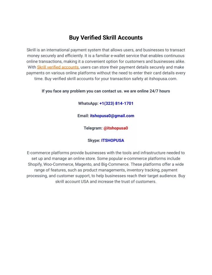 buy verified skrill accounts