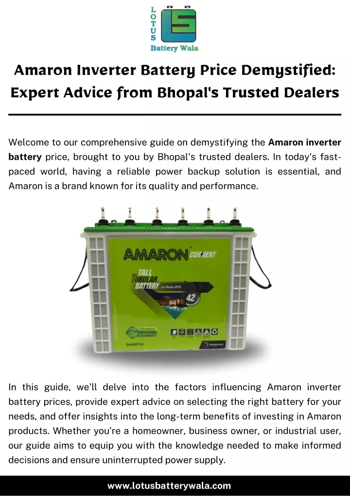 amaron inverter battery price demystified expert