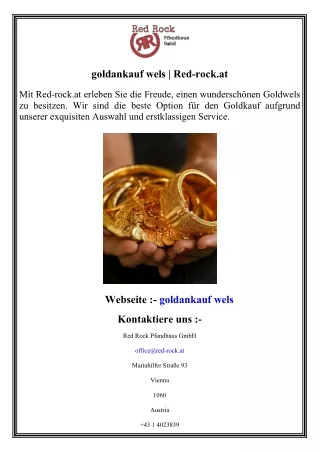 goldankauf wels red rock at