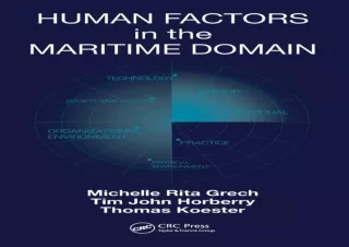 ❤ PDF/READ ⚡  Human Factors in the Maritime Domain