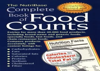 Download  [PDF]  The NutriBase Complete  of Food Counts