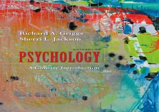 [READ DOWNLOAD]  Psychology: A Concise Introduction