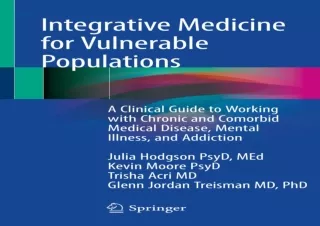 ❤ PDF/READ ⚡  Integrative Medicine for Vulnerable Populations: A