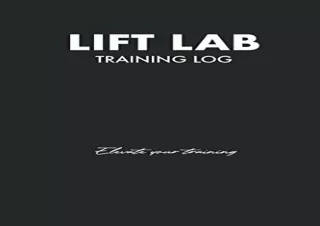 ❤ PDF/READ ⚡/DOWNLOAD  Lift Lab: Training Log