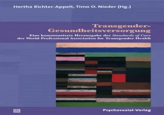 ❤ PDF/READ ⚡  Transgender-Gesundheitsversorgung: Eine kommentiert