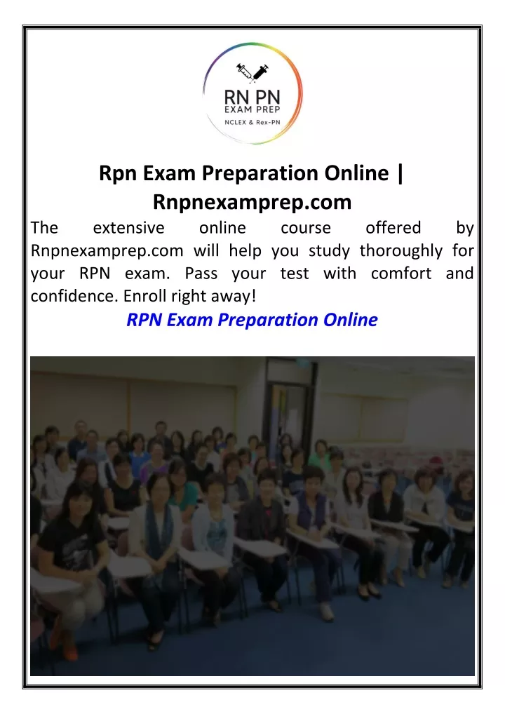 rpn exam preparation online rnpnexamprep