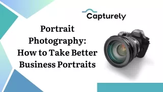 Portrait Photography How to Take Better Business Portraits