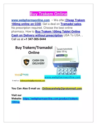 buy trakem online