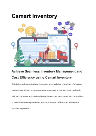 csmart inventory