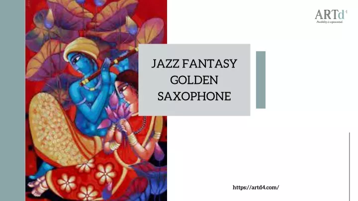jazz fantasy golden saxophone