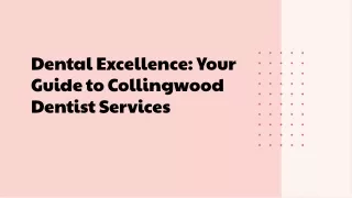 Colllingwood Dentist