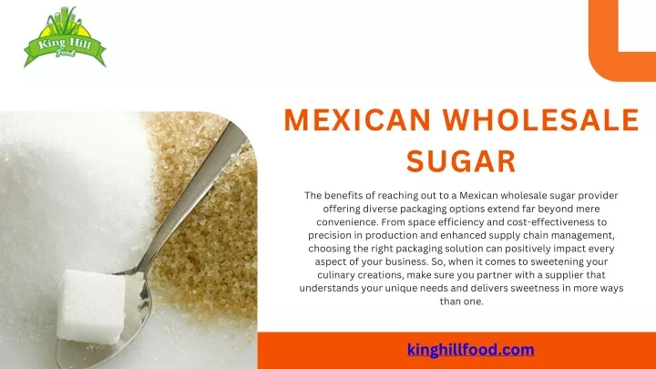 mexican wholesale sugar