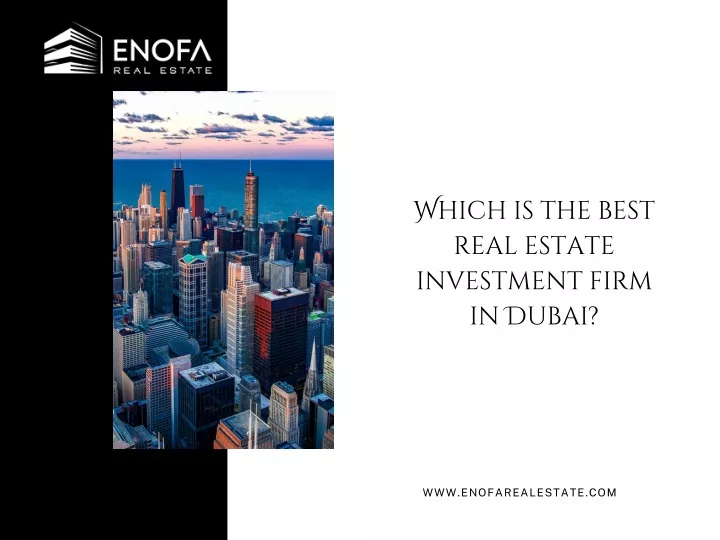 which is the best real estate investment firm