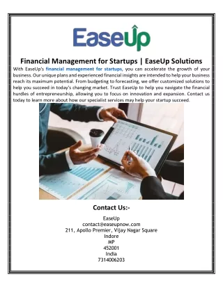 Financial Management for Startups  EaseUp Solutions